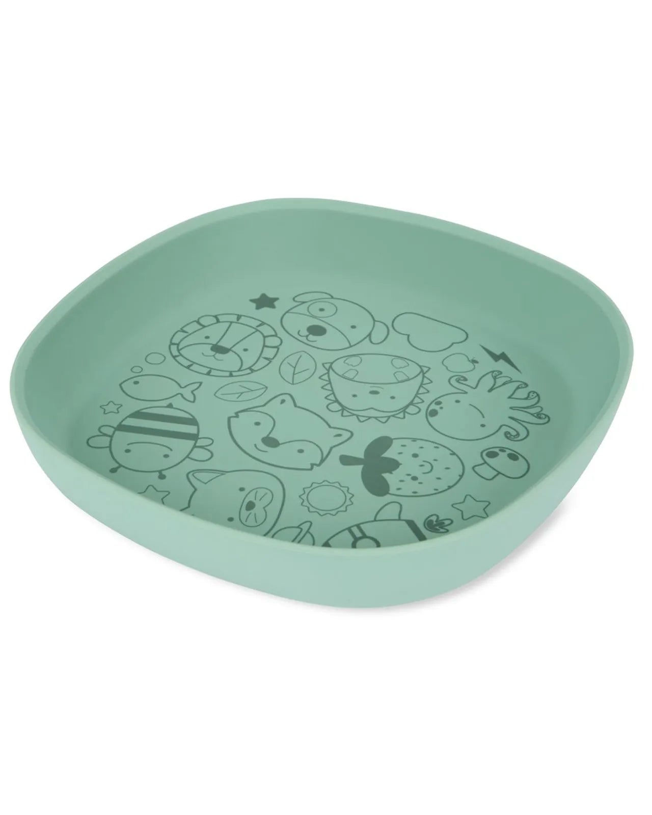 Squad Silicone Plate - Green
