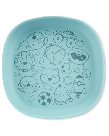 Squad Silicone Plate - Blue