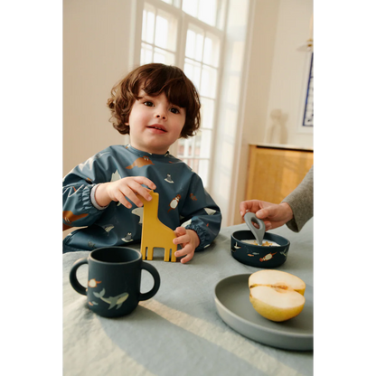 Vivi Silicone Tableware Set - Arctic Sea