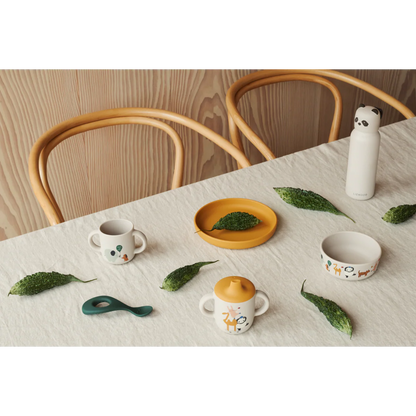 Vivi Silicone Tableware Set - Around the World
