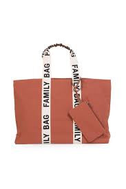 Family Bag Nursery Bag - Signature - Canvas - Terracotta