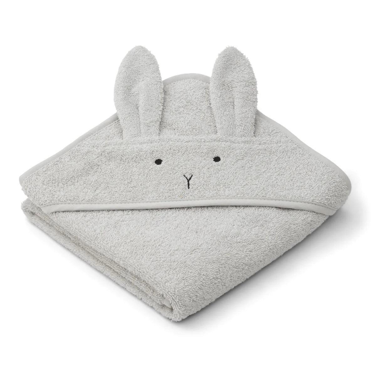 Albert Hooded Towel - Rabbit Dumbo Grey