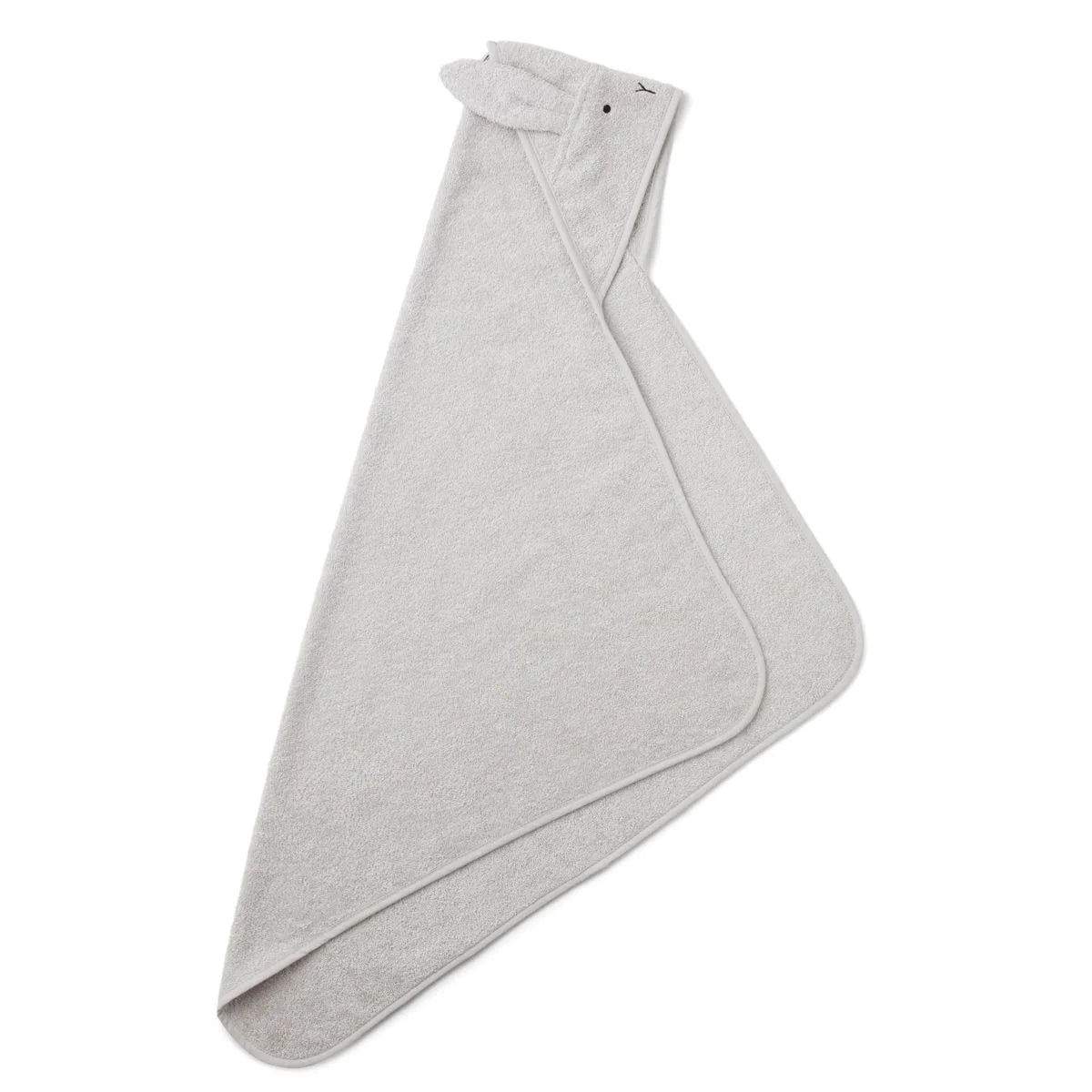 Albert Hooded Towel - Rabbit Dumbo Grey