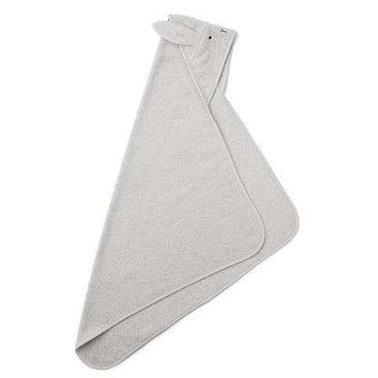 Albert Hooded Towel - Rabbit Dumbo Grey