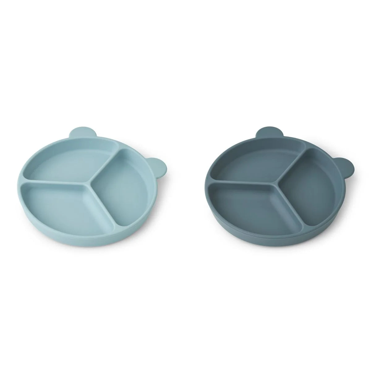 Stacy Divider Suction Plate 2pck - Sea Blue