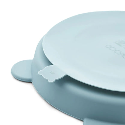 Stacy Divider Suction Plate 2pck - Sea Blue