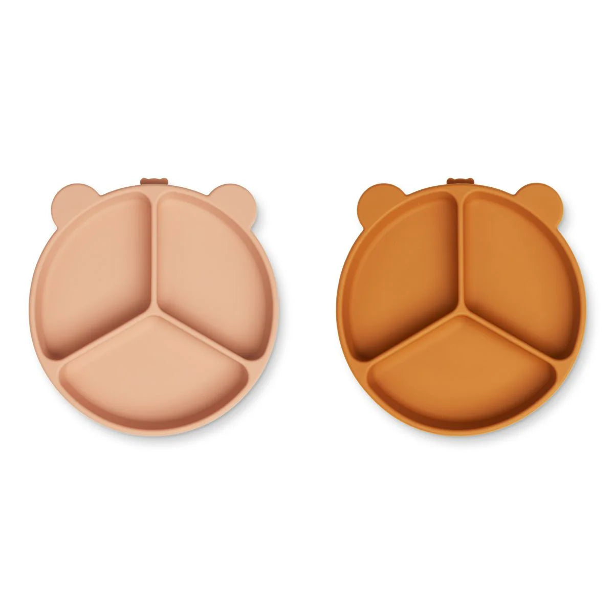 Stacy Divider Suction Plate 2pck - Tuscany Rose