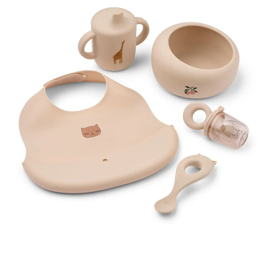 Mileah Baby Mealtime Set - Apple Blossom
