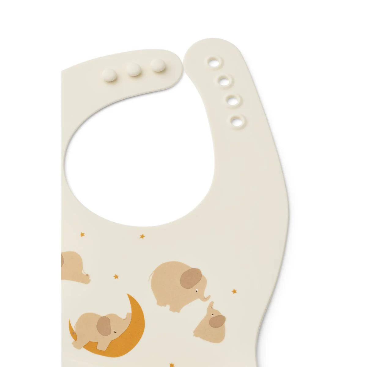 Ember Bib - Elephant / Creme del la creme - 2pck