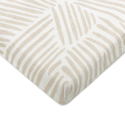 Pre-Order Crib Sheet in GOTS Certified Organic Muslin Cotton