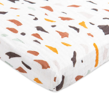 Pre-Order Crib Sheet in GOTS Certified Organic Muslin Cotton