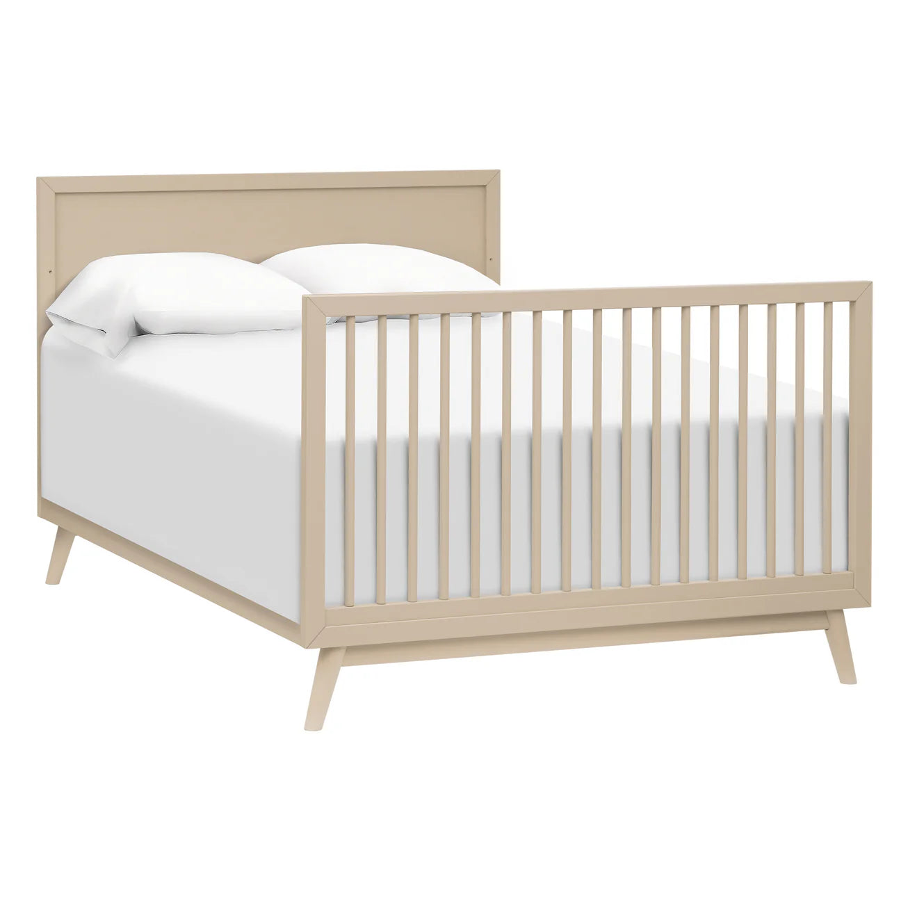 Pre-Order Palma 4-in-1 Convertible Crib with Toddler Bed Conversion Kit Exclusive - Taupe