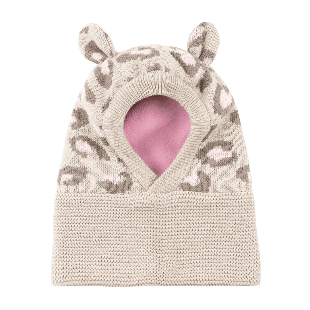 Baby/Toddler Knit Balaclava Hat - Kallie the Kitten (6-12m)