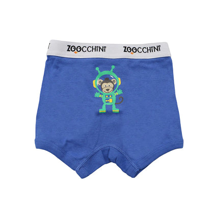 3 Piece Organic Boxers - Space Force (2-3years)