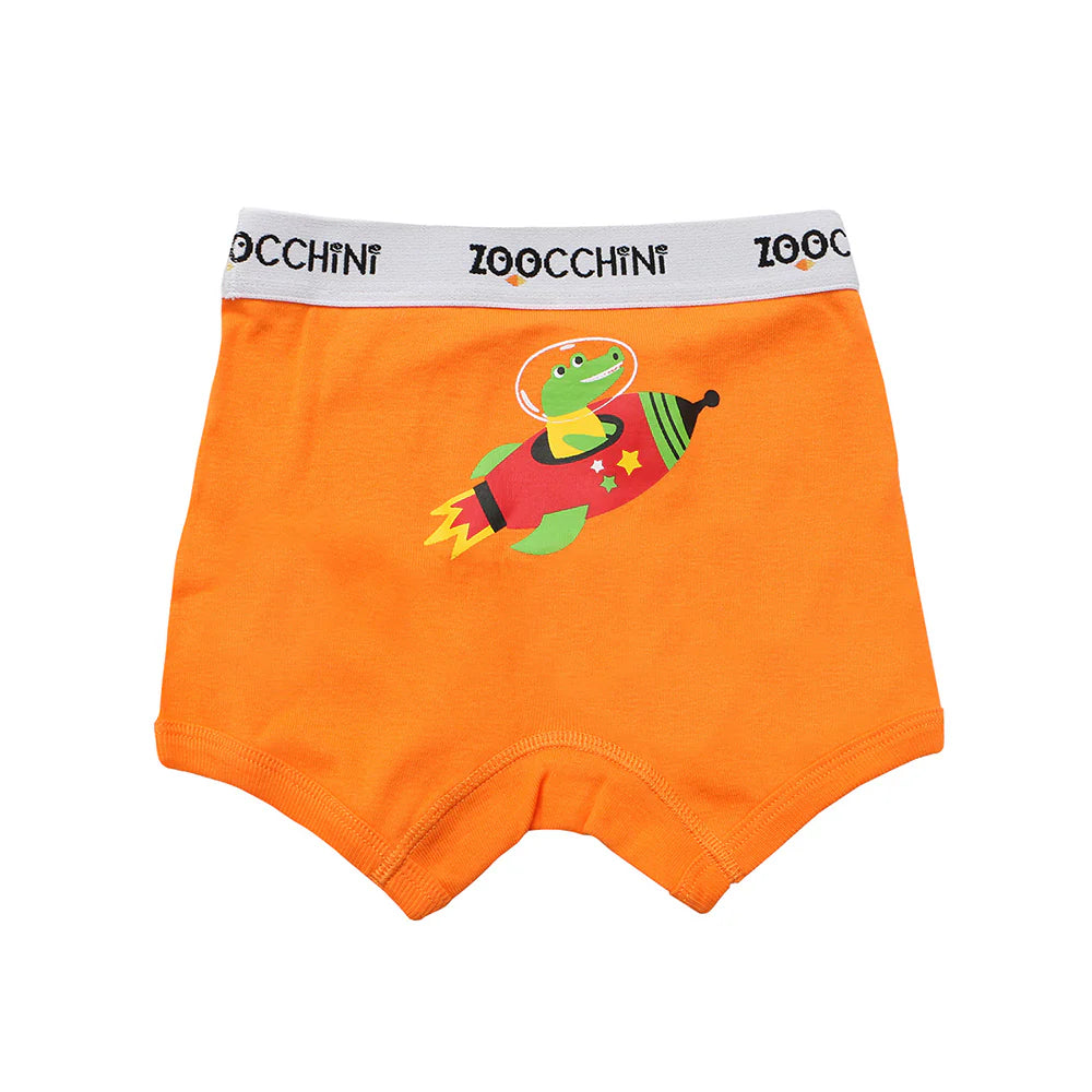 3 Piece Organic Boxers - Space Force (2-3years)