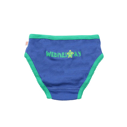 7 Piece Organic Pantys - Days of the Week (4-5years)