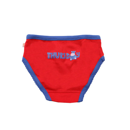 7 Piece Organic Pantys - Days of the Week (4-5years)