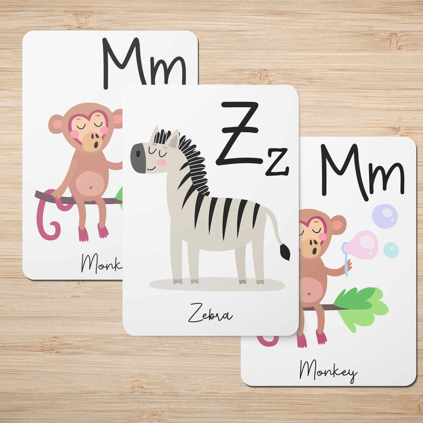 English Alphabet Cards