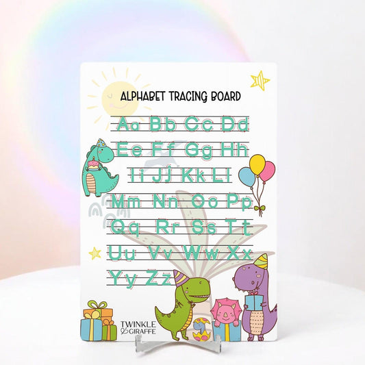 Interactive English Alphabet Tracing Acrylic Board