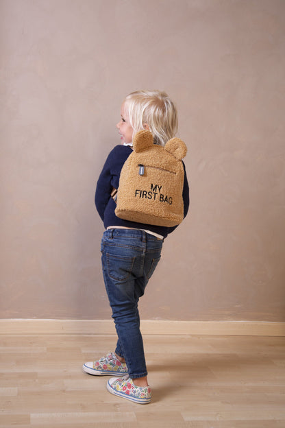 Kids backpack My First Bag - Brown Teddy