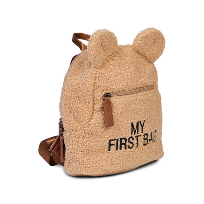 Kids backpack My First Bag - Brown Teddy