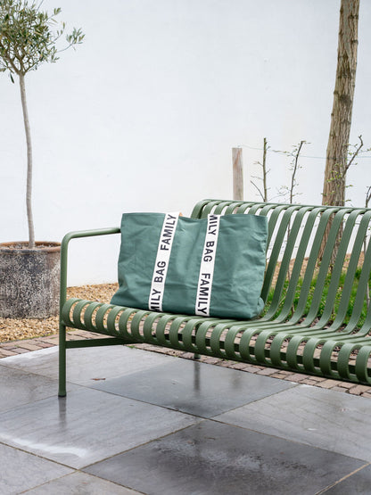 Nursery bag Family Bag Signature Canvas green