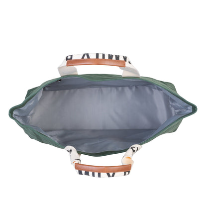 Nursery bag Family Bag Signature Canvas green