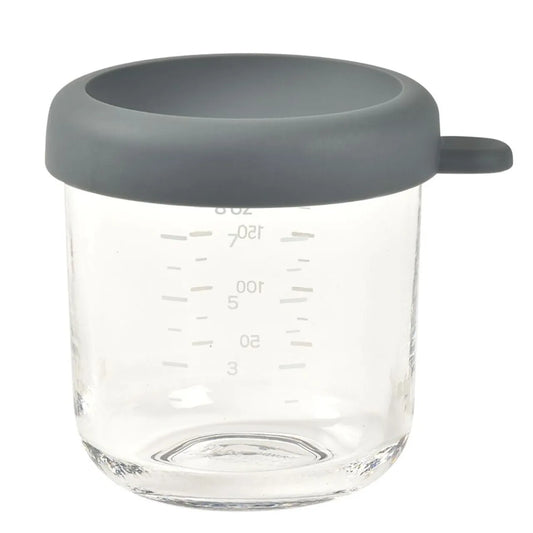 Conservative Glass Food Container - Mineral Grey - 250 ml