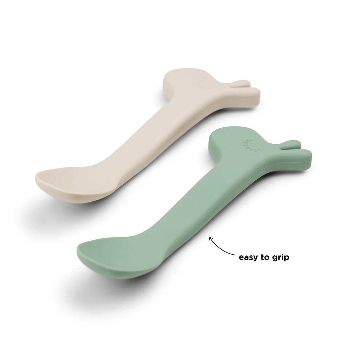 Silicone spoon 2-pack - Lalee - Green