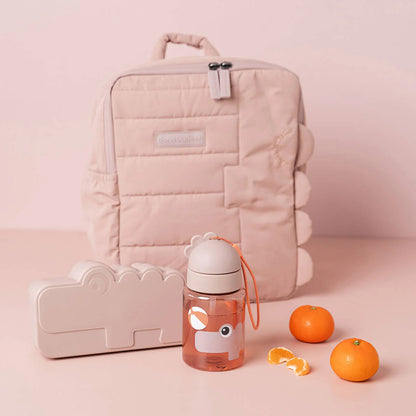 Straw bottle - Playground - Powder - 280 ml