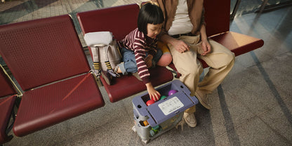 Stokke® JetKids™ BedBox™ - Ride-On luggage - Sea Green