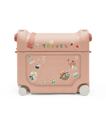 Stokke® JetKids™ BedBox™ - Ride-On luggage - Coral Pink