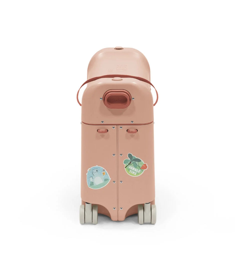 Stokke® JetKids™ BedBox™ - Ride-On luggage - Coral Pink