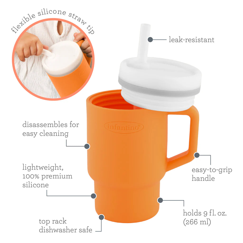 My 1st Tumbler™ Silicone - Creamsicle