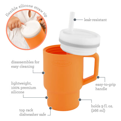 My 1st Tumbler™ Silicone - Creamsicle