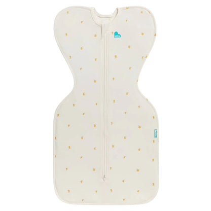 SWADDLE UP™ 1.0 TOG Stretch Cotton Cream Lemons - Medium