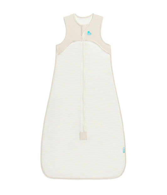 Sleep Bag Sleeveless 0.2 TOG Tan Breton Stripe - 18-36Months