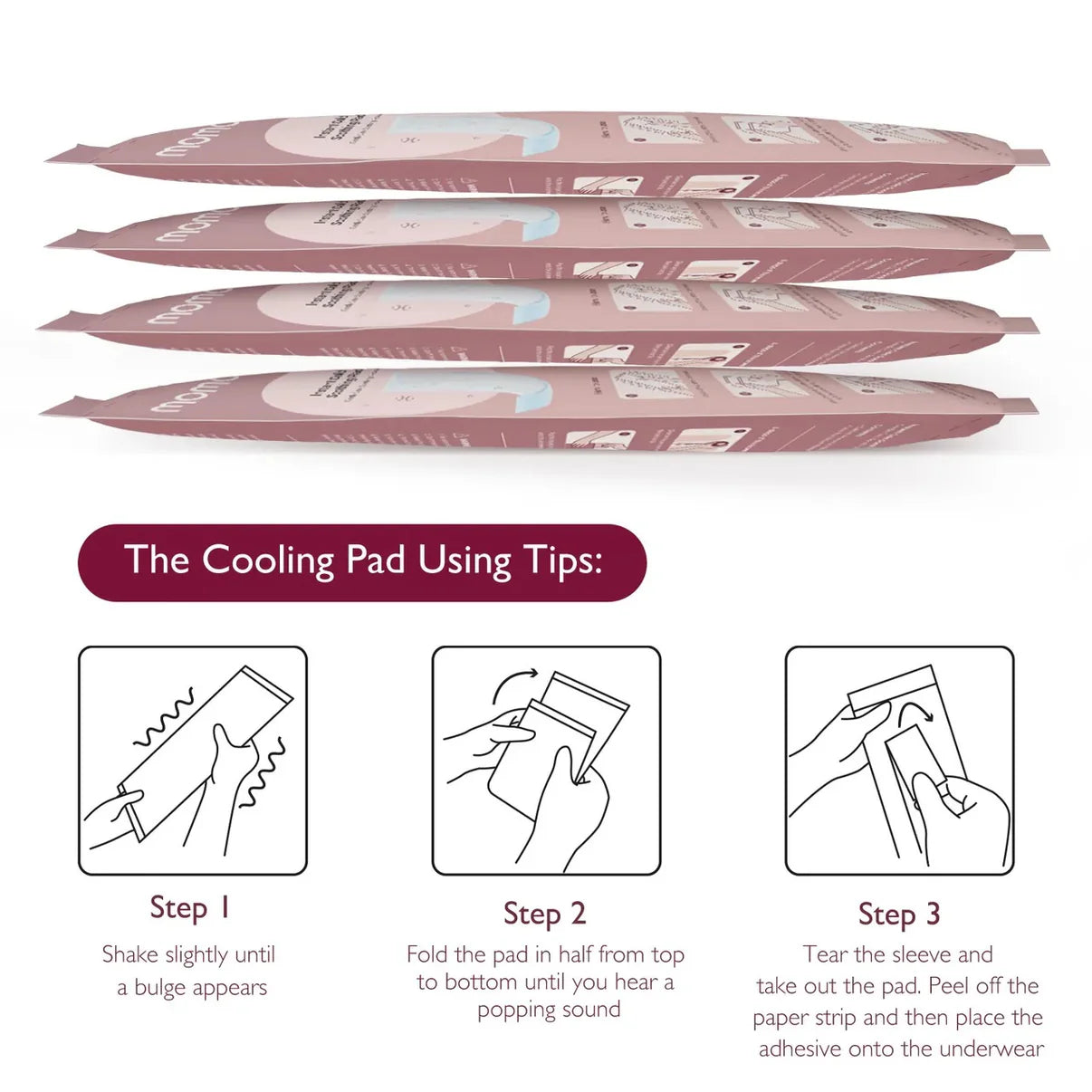 Instant Cold Soothing Pads - 8pcs