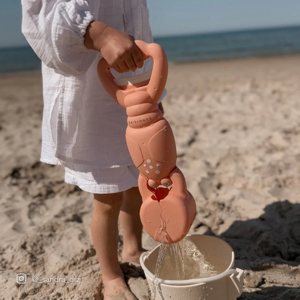 Lobster Sand Claws - Coral