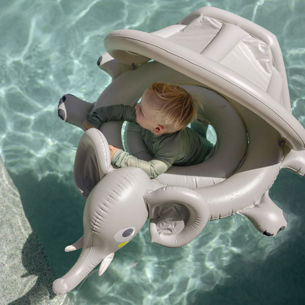 Baby Float - Eli the Elephant Grey