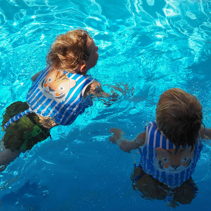 Swim Vest 2-3yrs - Tino the Tiger Blue