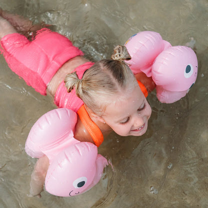Inflatable Arm Band - Poppy the Peach Pink