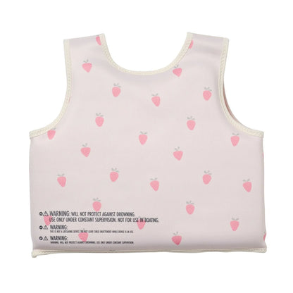 Kids Swim Vest 2-3 - Strawberry Sunshine Pink