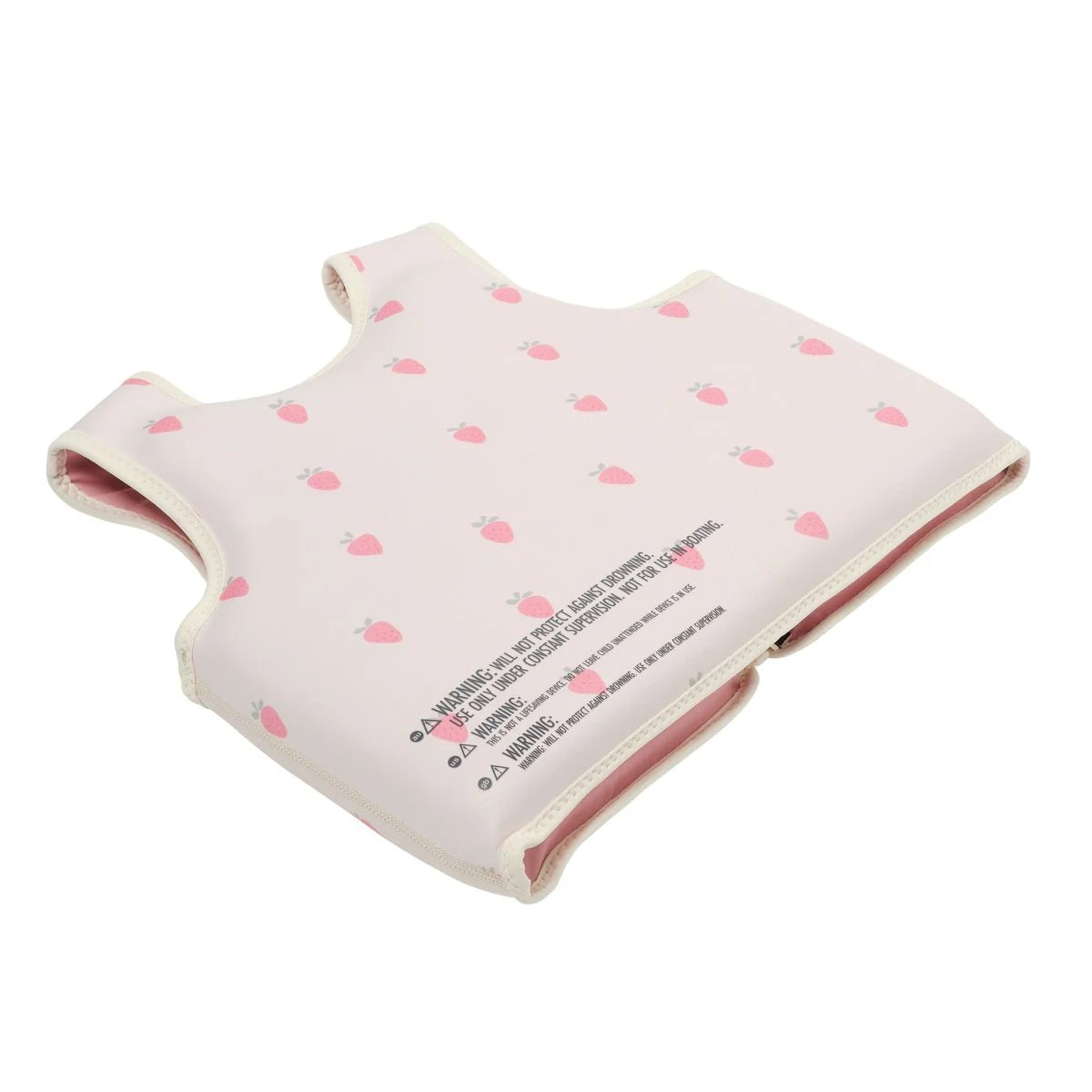 Kids Swim Vest 2-3 - Strawberry Sunshine Pink