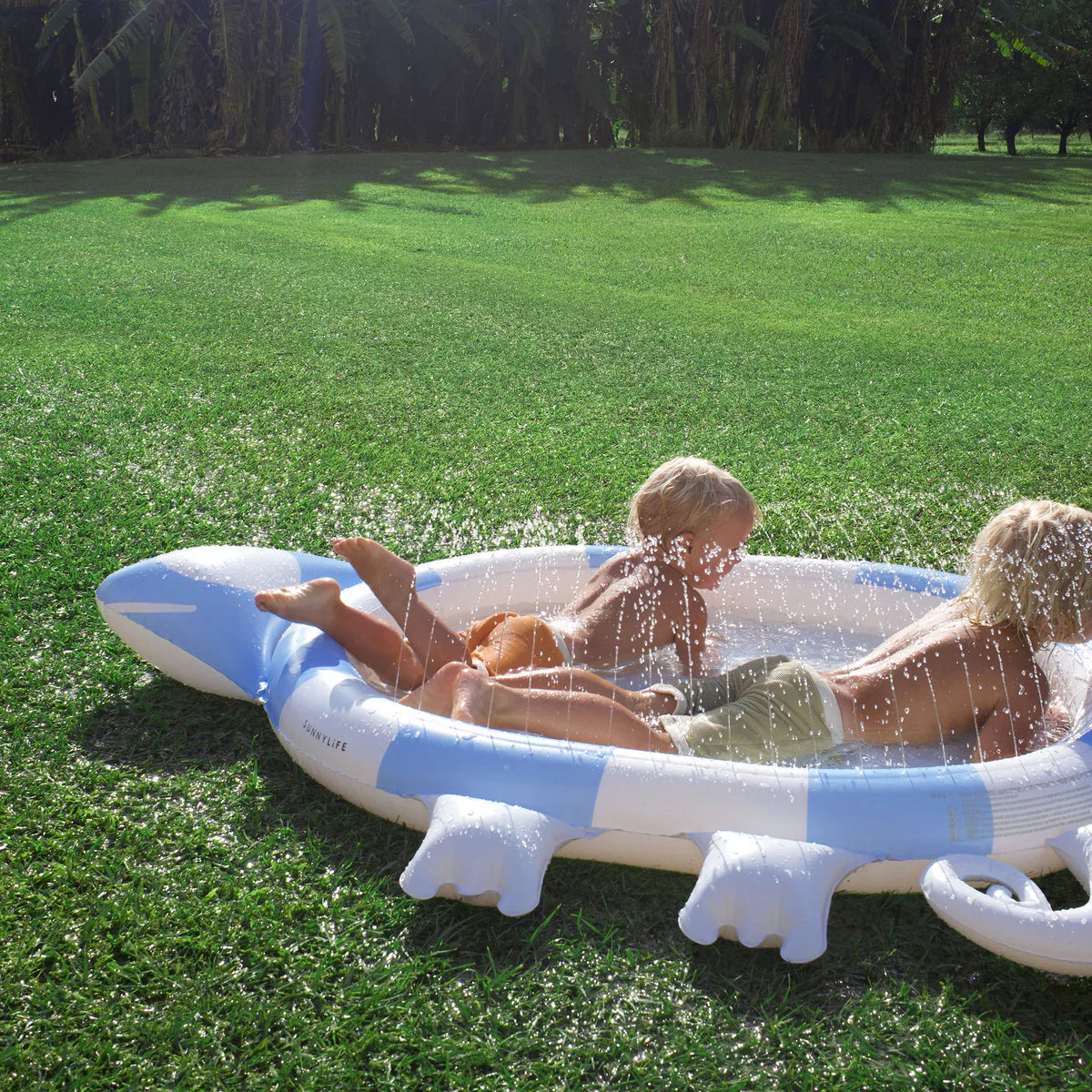 Kids Sprinkler Mat - Into the Wild Blue