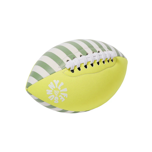 Neoprene Football - Tides Out Neon Yellow