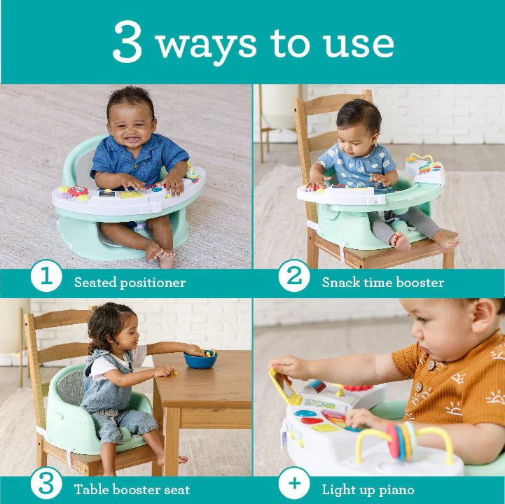 Music & Lights 3-in-1 Discovery Seat & Booster