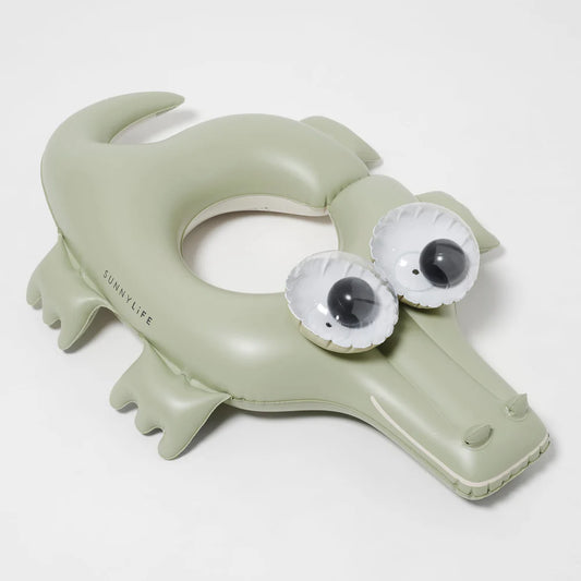 Tube Pool Ring - Cookie the Croc Khaki