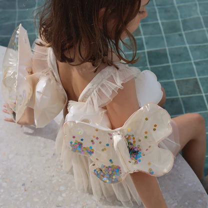 Inflatable Arm Band - Cotton Candy Glitter