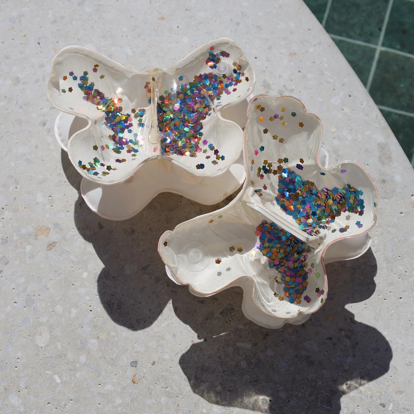 Inflatable Arm Band - Cotton Candy Glitter